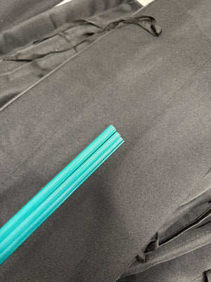 BLEM-STOCK - Soulmate Essence UD S-Glass Fiberglass Blank 805 - 8ft 5wt 4pc AQUA