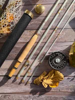 Soulmate Timeless 7´6ft 4wt S-Glas Rute - Signature Built by MB-Customrods