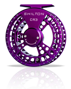 Shilton CR Series Fly Reel Purple