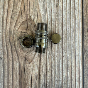 Snake Brand Uplock Reel Seat Hardware Black nickel