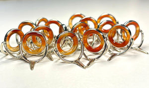 Struble USA natural Agate ring 9mm